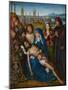 Lamentation with Saint John the Baptist and Saint Catherine of Alexandria, C.1493-1501-null-Mounted Giclee Print