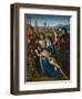 Lamentation with Saint John the Baptist and Saint Catherine of Alexandria, C.1493-1501-null-Framed Giclee Print