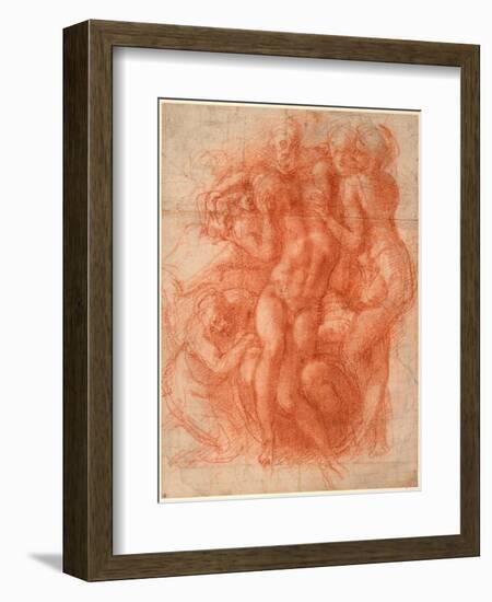 Lamentation-Michelangelo Buonarroti-Framed Giclee Print