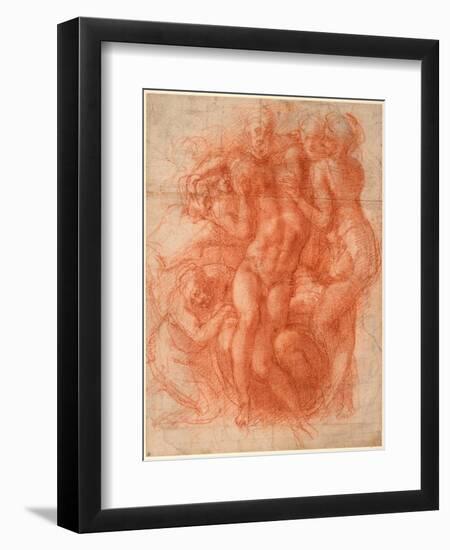 Lamentation-Michelangelo Buonarroti-Framed Giclee Print