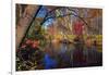 Lamington River At Tewksbury, New Jersey-George Oze-Framed Photographic Print