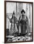 Lamist Priests of Sikkim Wearing Robes, Talung Monastery, India, 1922-John Claude White-Framed Giclee Print