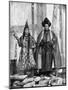 Lamist Priests of Sikkim Wearing Robes, Talung Monastery, India, 1922-John Claude White-Mounted Giclee Print