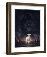 Lamm Gottes-JoJoesArt-Framed Giclee Print