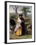 Lammermoor's Fiancee, Inspired by Gaetano Donizetti's Opera (Painting, 1878)-William Powell Frith-Framed Giclee Print