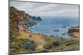 Lamorna Cove, Nr. Penzance-Alfred Robert Quinton-Mounted Giclee Print