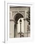 Lamp and Arc de Triomphe-Christian Peacock-Framed Art Print