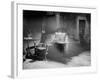 Lamp and Chair Inside Home-null-Framed Photographic Print