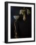 Lamp and Wall Light in Gilded Bronze and Glass in Shape of Lilies-Louis Majorelle-Framed Giclee Print