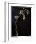 Lamp and Wall Light in Gilded Bronze and Glass in Shape of Lilies-Louis Majorelle-Framed Giclee Print