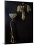 Lamp and Wall Light in Gilded Bronze and Glass in Shape of Lilies-Louis Majorelle-Mounted Giclee Print