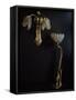 Lamp and Wall Light in Gilded Bronze and Glass in Shape of Lilies-Louis Majorelle-Framed Stretched Canvas