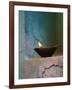 Lamp in a Little Shrine Outside Traditional House, Varanasi, India-Keren Su-Framed Photographic Print