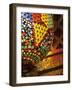 Lamp in Antique Shop, Marrakech, Morocco-William Sutton-Framed Photographic Print