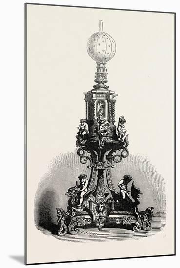 Lamp in Gold and Silver, 1851-null-Mounted Giclee Print