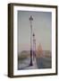 Lamp Post in Front of Dome Church, 2010-Antonia Myatt-Framed Giclee Print