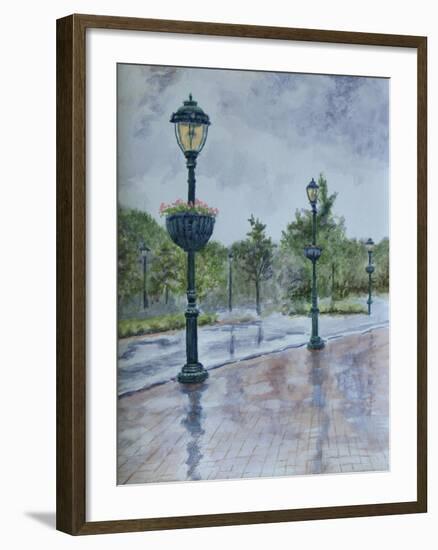 Lamp Posts-Rusty Frentner-Framed Giclee Print