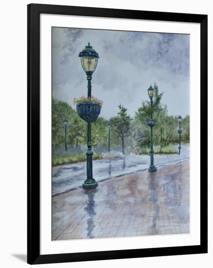 Lamp Posts-Rusty Frentner-Framed Giclee Print