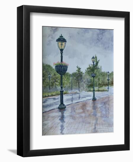 Lamp Posts-Rusty Frentner-Framed Giclee Print