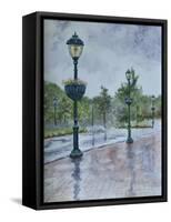 Lamp Posts-Rusty Frentner-Framed Stretched Canvas