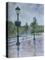 Lamp Posts-Rusty Frentner-Stretched Canvas