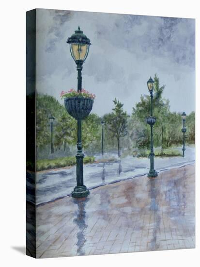 Lamp Posts-Rusty Frentner-Stretched Canvas