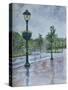 Lamp Posts-Rusty Frentner-Stretched Canvas