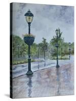 Lamp Posts-Rusty Frentner-Stretched Canvas