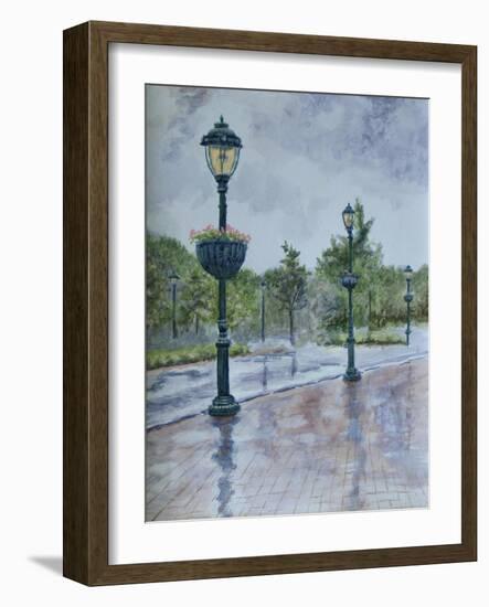Lamp Posts-Rusty Frentner-Framed Giclee Print