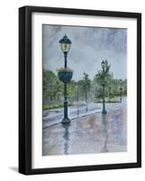 Lamp Posts-Rusty Frentner-Framed Giclee Print