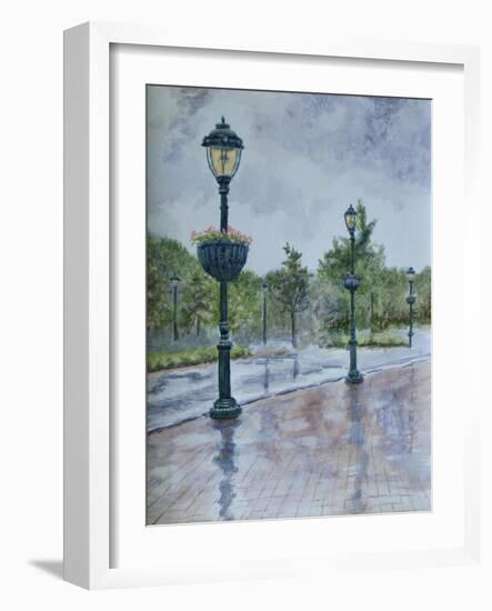 Lamp Posts-Rusty Frentner-Framed Giclee Print