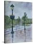 Lamp Posts-Rusty Frentner-Stretched Canvas