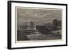 Lampern Fishing at Teddington Lock-null-Framed Giclee Print