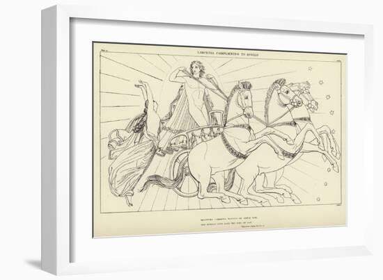 Lampetia Complaining to Apollo-John Flaxman-Framed Giclee Print