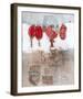 Lampions-Helene Druvert-Framed Art Print