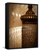 Lamps and Lanterns in Shop in the Grand Bazaar, Istanbul, Turkey-Jon Arnold-Framed Stretched Canvas