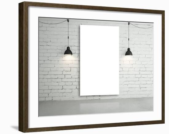 Lamps and Poster-g_peshkova-Framed Photographic Print