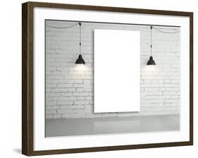 Lamps and Poster-g_peshkova-Framed Photographic Print