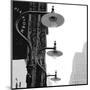 Lamps (B&W)-Erin Clark-Mounted Art Print