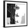 Lamps (B&W)-Erin Clark-Framed Art Print