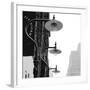 Lamps (B&W)-Erin Clark-Framed Art Print