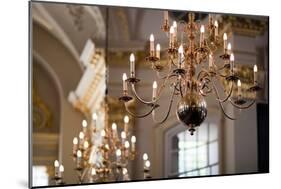 Lamps in Saint Martin in the Fields Church, London-Felipe Rodriguez-Mounted Photographic Print