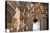 Lamps in Saint Martin in the Fields Church, London-Felipe Rodriguez-Stretched Canvas