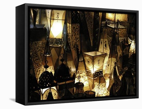 Lamps, Morocco-Pietro Simonetti-Framed Stretched Canvas