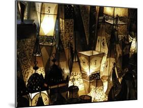 Lamps, Morocco-Pietro Simonetti-Mounted Photographic Print