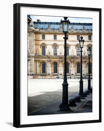 Lamps, the Louvre Museum, Paris, France-Philippe Hugonnard-Framed Photographic Print