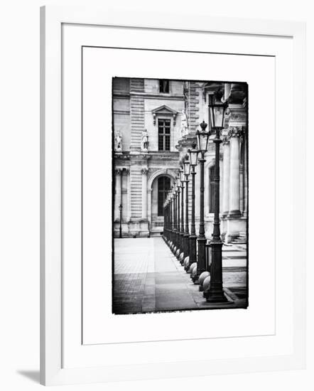 Lamps, the Louvre Museum, Paris, France-Philippe Hugonnard-Framed Art Print