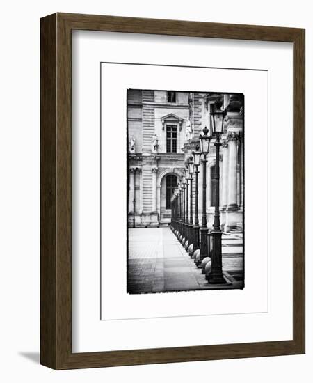 Lamps, the Louvre Museum, Paris, France-Philippe Hugonnard-Framed Art Print