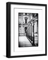 Lamps, the Louvre Museum, Paris, France-Philippe Hugonnard-Framed Art Print