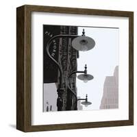 Lamps-Metro Series-Framed Art Print